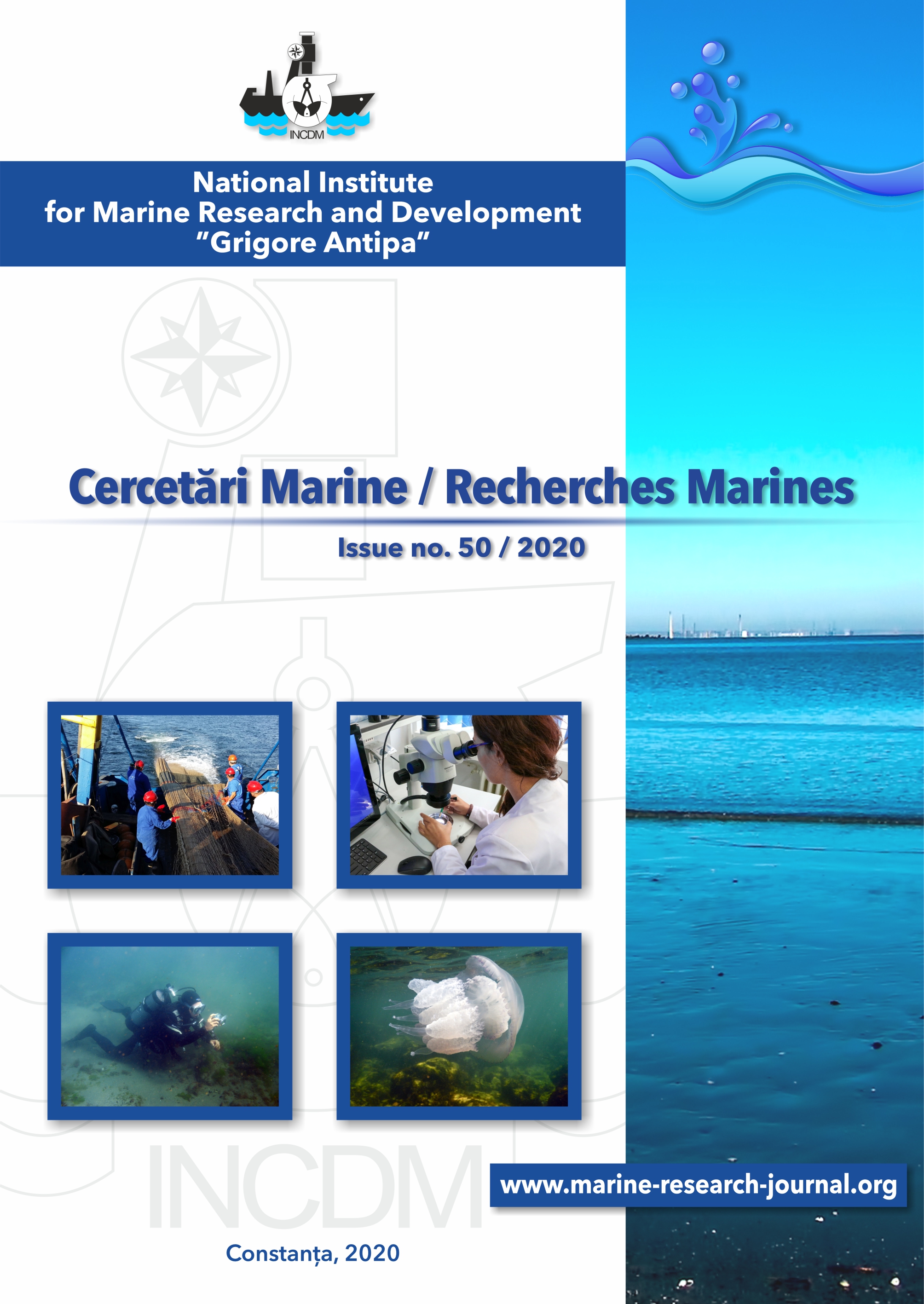 					View Vol. 50 No. 1 (2020): Cercetări Marine - Recherches Marines
				