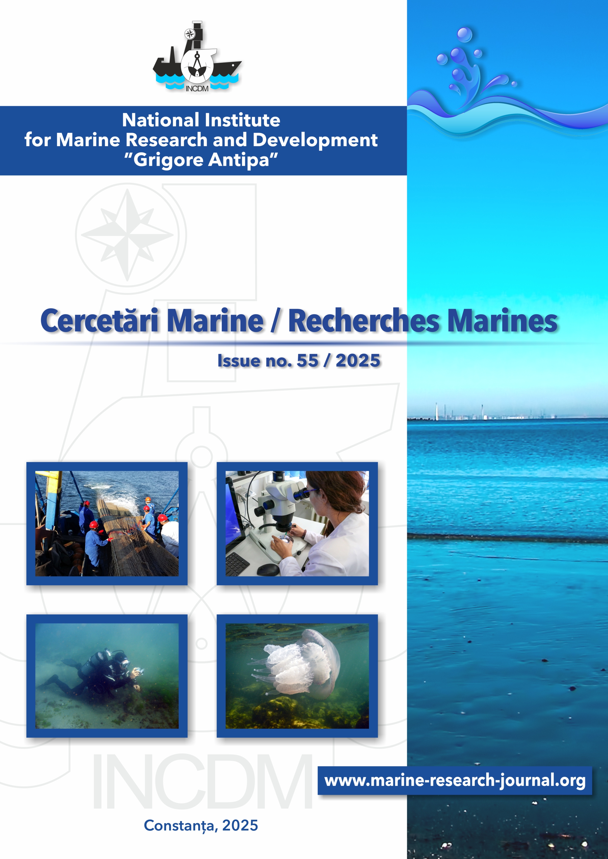 					View Vol. 55 No. 1 (2025): Cercetări Marine - Recherches Marines
				